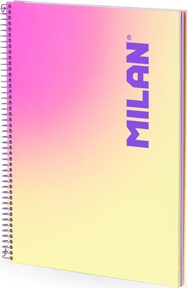 CUADERNOA4 90H 95G. 1 HORIZONTAL MICROPERF. SUNSET MILAN