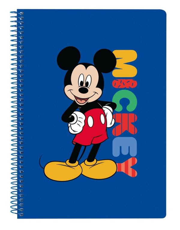 LIBRETA A5 80 HOJAS TAPAS DURAS MICKEY MOUSE TODAY