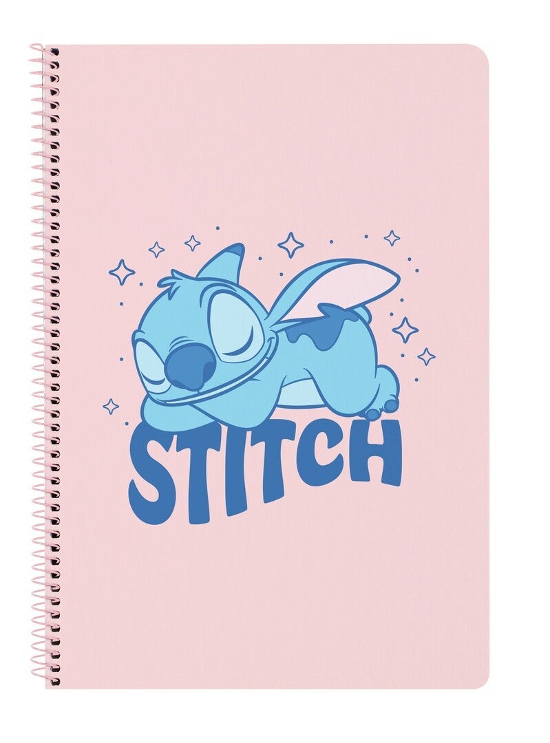 LIBRETA FOLIO 80 H. TAPAS DURAS STITCH OHANA