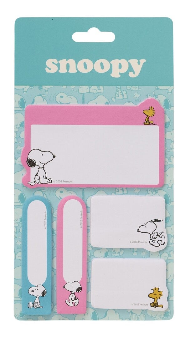 BLISTER POST-ITS SNOOPY 10X20CM
