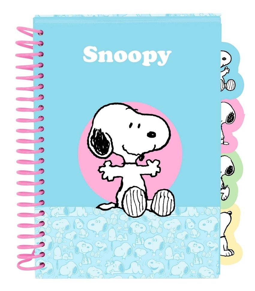 LIBRETA A5 SNOOPY