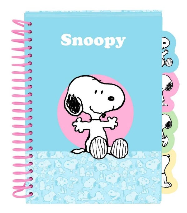 LIBRETA A5 SNOOPY