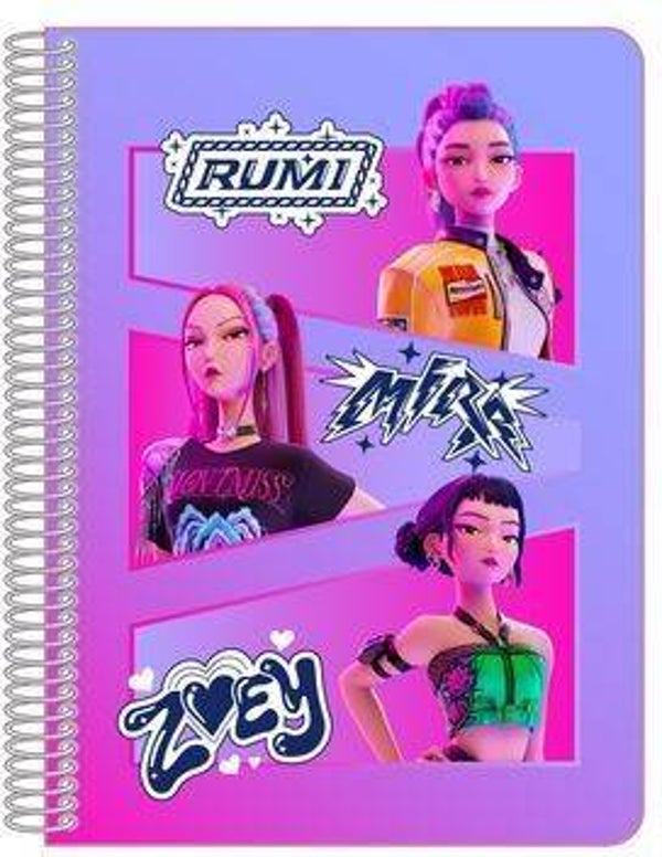 LIBRETA CUARTO 80 H. TAPAS DURAS K-POP