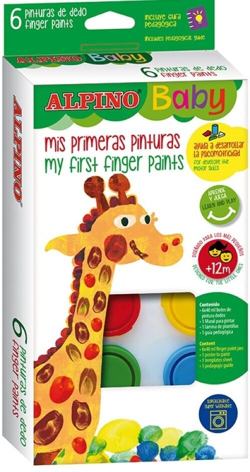 PINTURA DEDOS ALPINO BABY