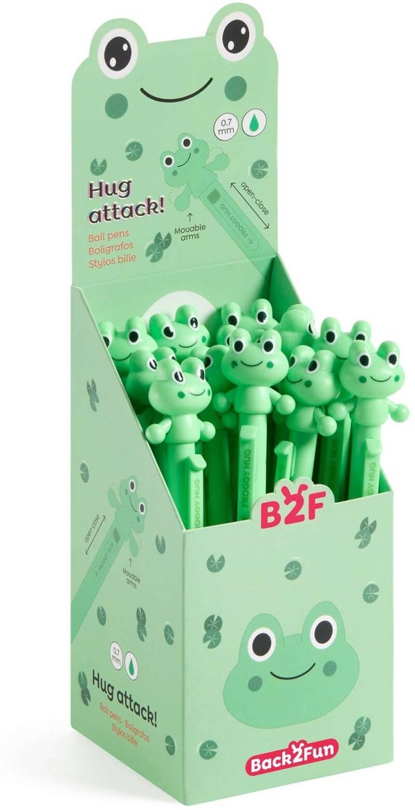 BOLIGRAFOS HUG ATTACK RANITA B2F