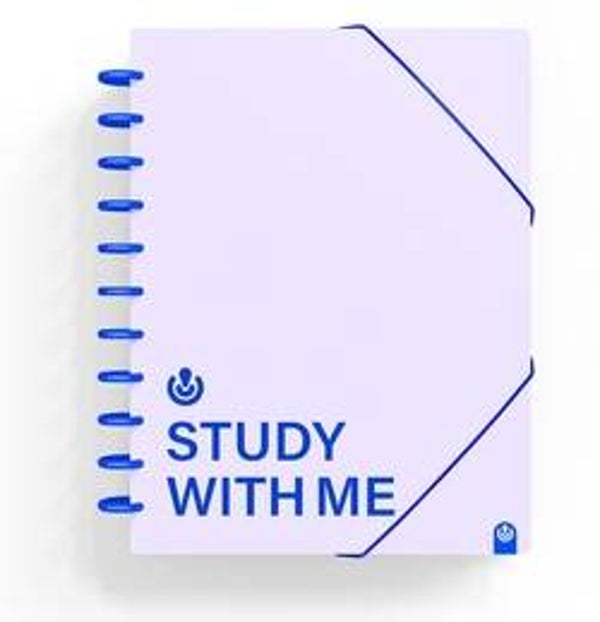 CARTAFOL 30 FUNDAS A4 INGENIOX STUDY WITH ME AZUL
