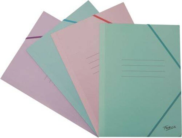 CARPETA CARTON Fº GOMAS E SOLAPAS PASTEL
