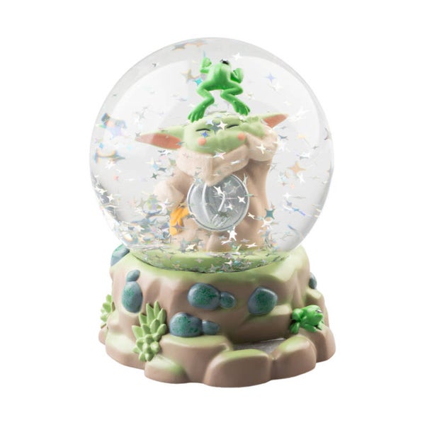 BOLA DE NIEVE STAR WARS THE MANDALORIAN AND GROGU