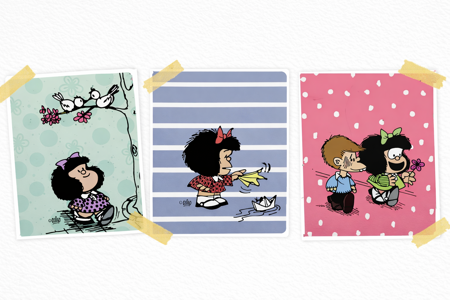 CUADERNO PP A5  MAFALDA HAPPY