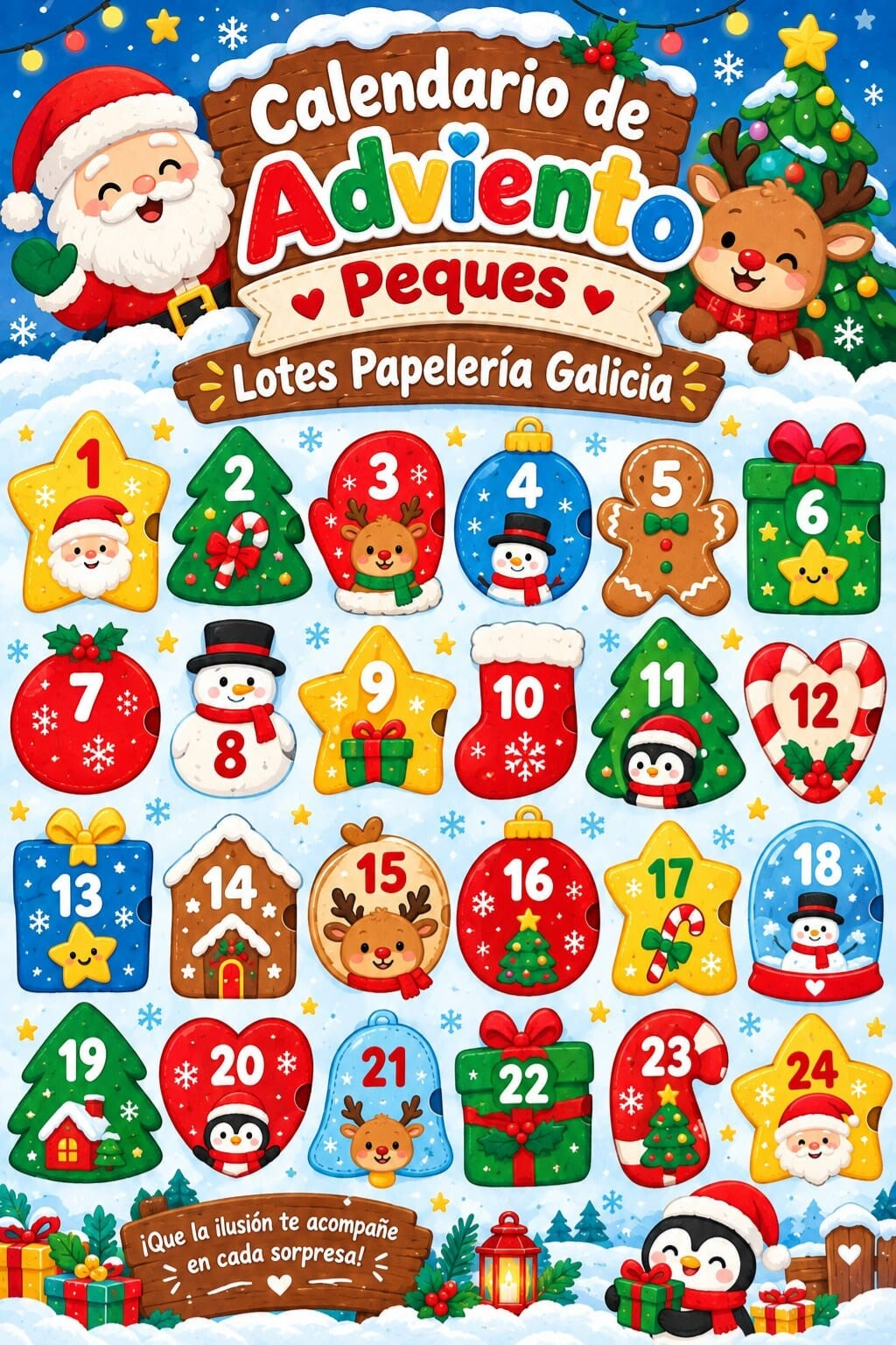 CALENDARIO DE ADVIENTO PEQUES