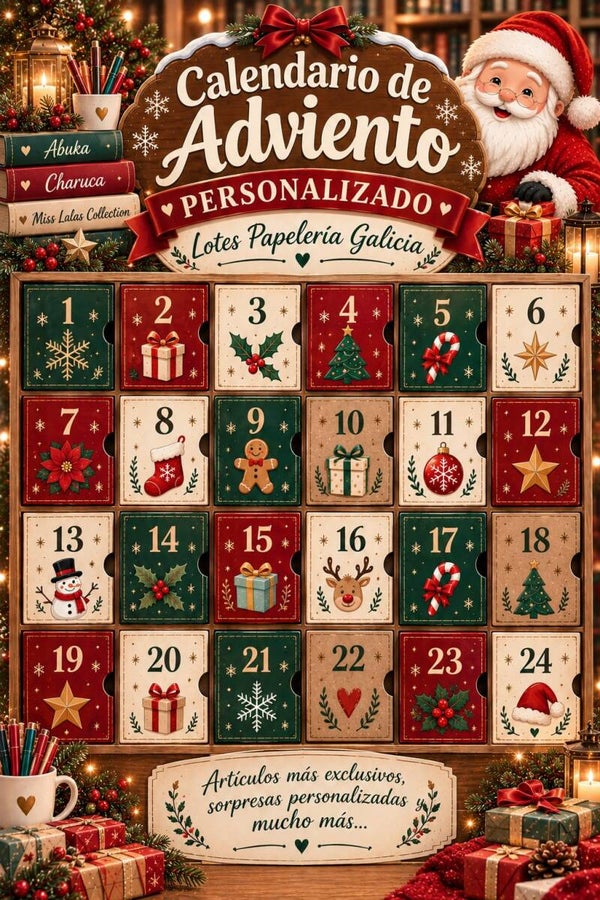 CALENDARIO DE ADVIENTO PERSONALIZADO