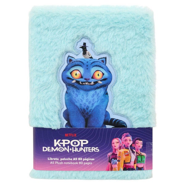 LIBRETA FLUFFY K-POP DEMON HUNTERS