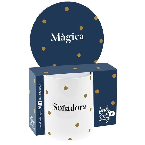 TAZA CERÁMICA / CERAMIC MUG 330ML - SOÑADORA