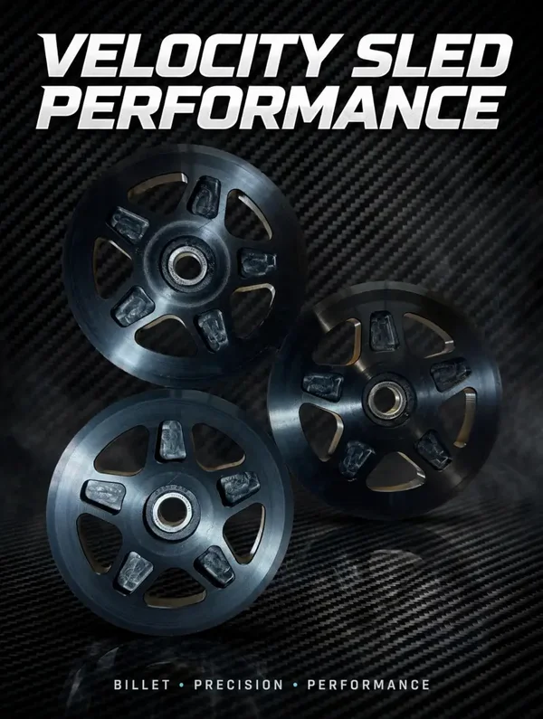 7.25” rear HD idler 3 wheel kit