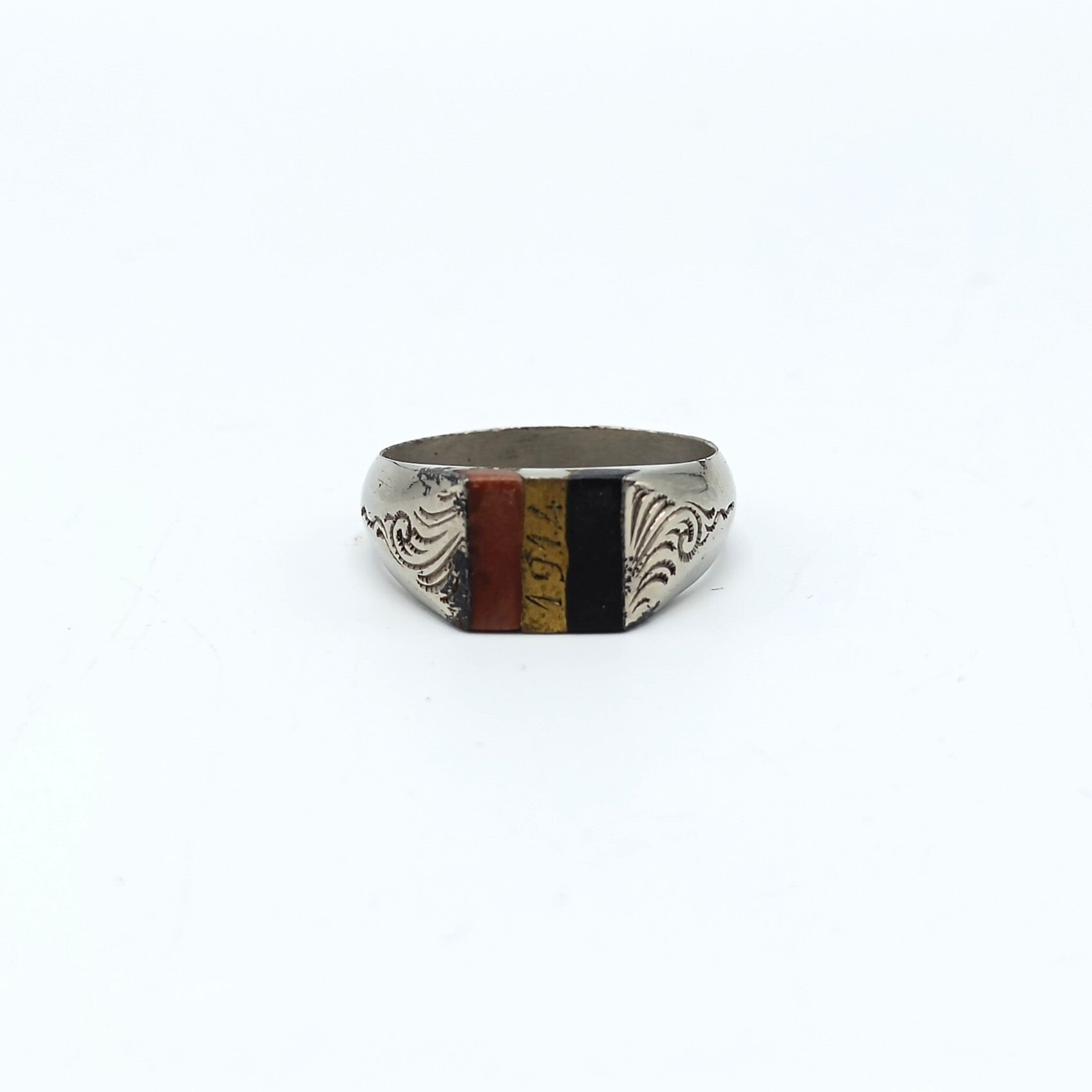Belgian WWI Patriotic Ring