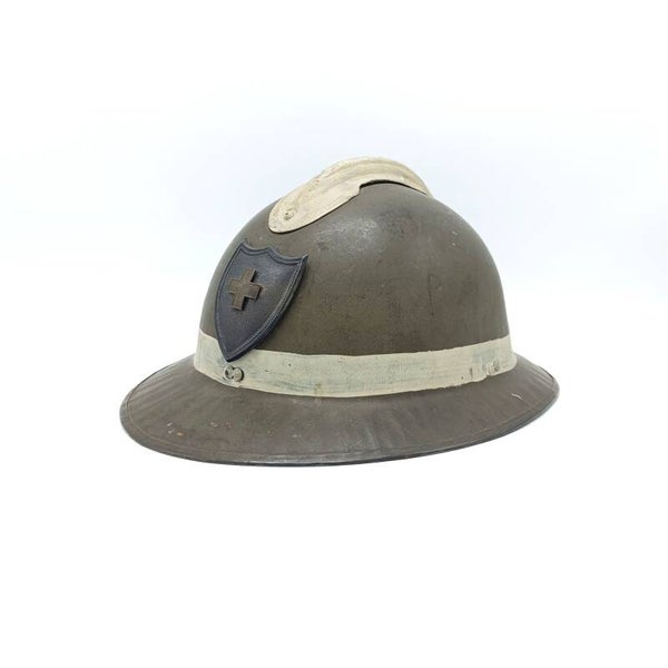 Belgian Red Cross M31 Adrian Helmet