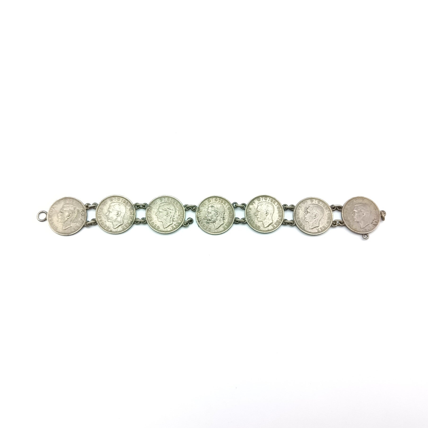 British WWII Coin Bracelet