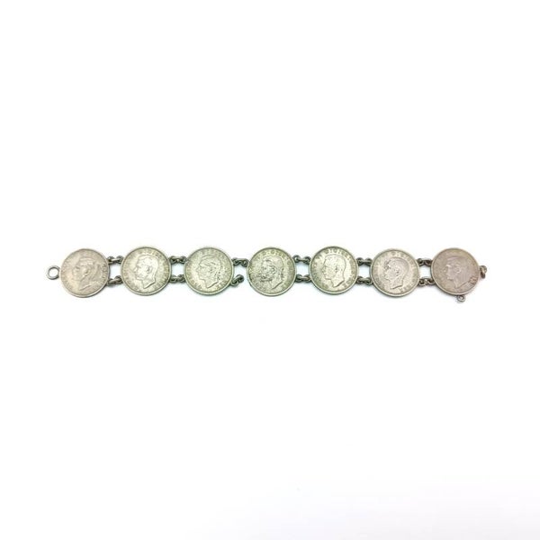 British WWII Coin Bracelet