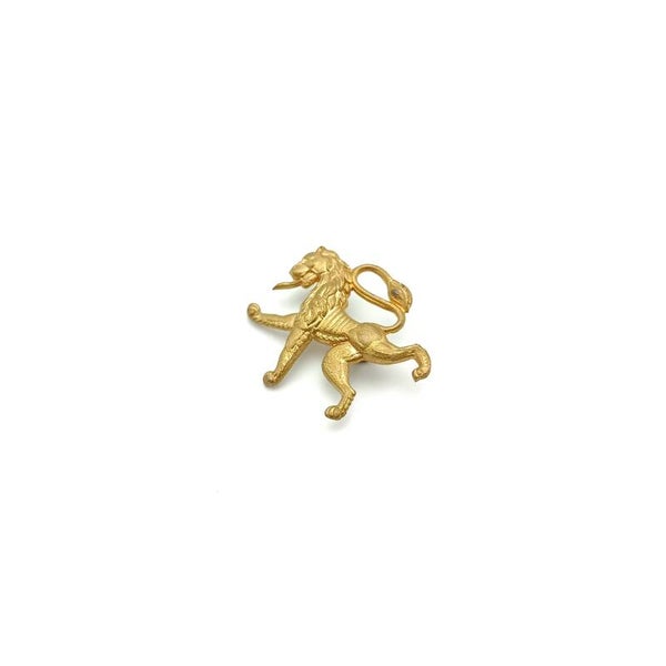 Belgian British Made Lion Insignia
