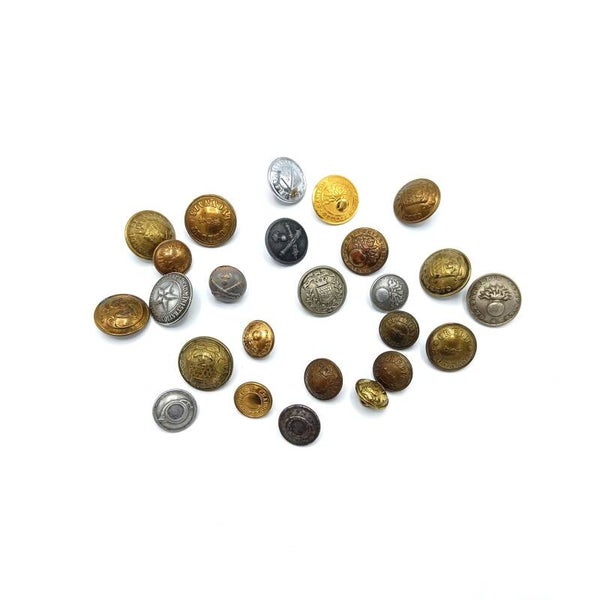 French WWI Era Buttons