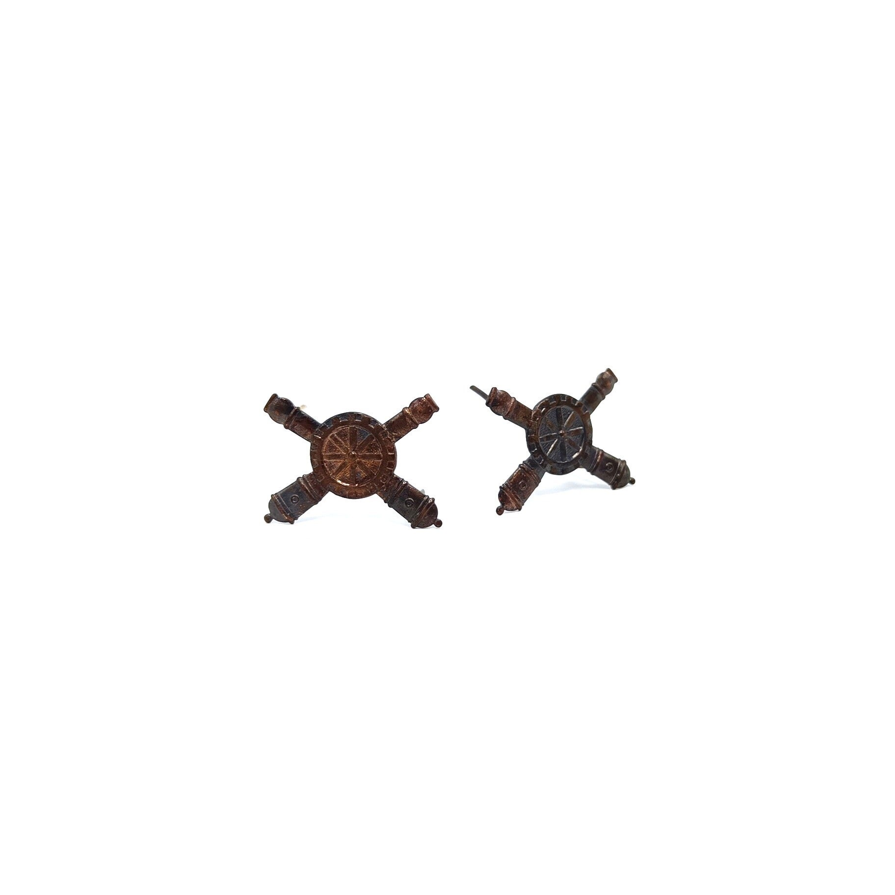 Belgian Chasseurs Ardennais Artillery Small Insignia Set