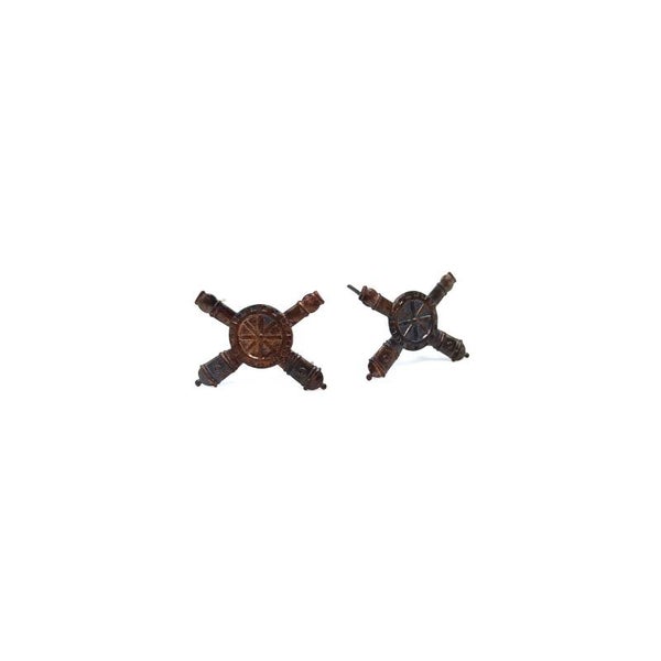 Belgian Chasseurs Ardennais Artillery Small Insignia Set