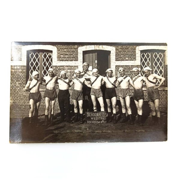 Belgian 1930s Beauty Contest Photograph