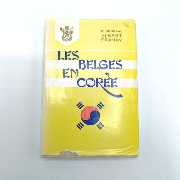 Belgian Book Les Belges en Coree - Albert Crahay Hardcover (French)