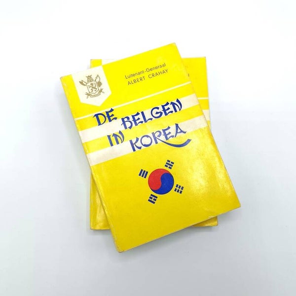 Belgian Book De Belgen in Korea - Albert Crahay Paperback (Dutch)