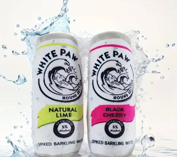 White Paw Stuffy with squeaker