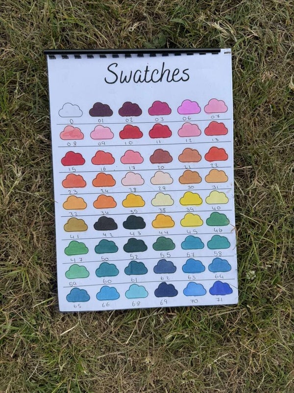 Swatch colour pad