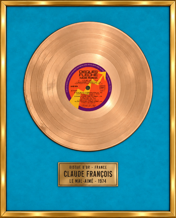 LE MAL AIMÉ - DISQUE D'OR
