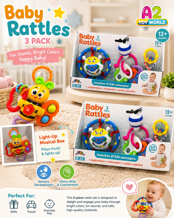 Baby Rattle musical toy