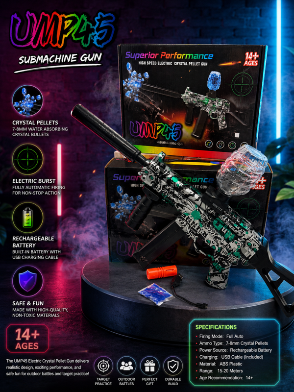 Electric Gun with Gel Ball Blaster