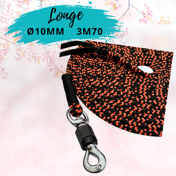 Longe très légère ø10mm longueur 3m70
