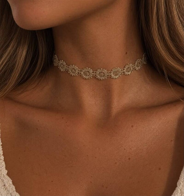 choker dorado