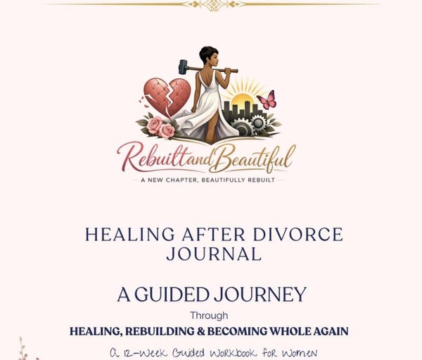 RebuiltandBeautiful Healing After Divorce Journal