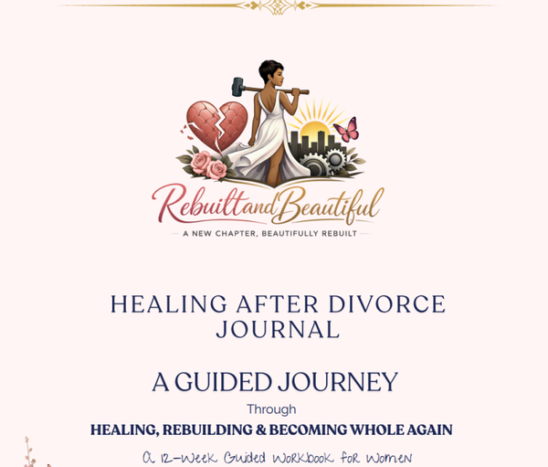 RebuiltandBeautiful Divorce Journal (Hardcopy)