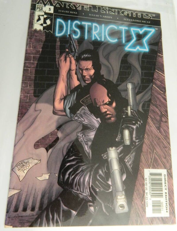 Marvel Knights #5 – District X (Marvel Comics)