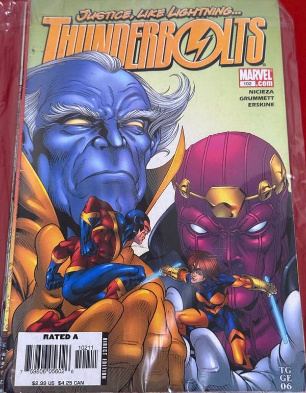 Thunderbolts #102 – Marvel Comics