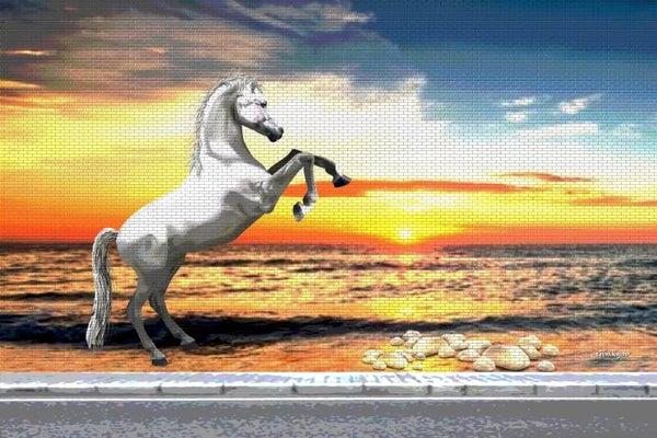 Street Art Cheval