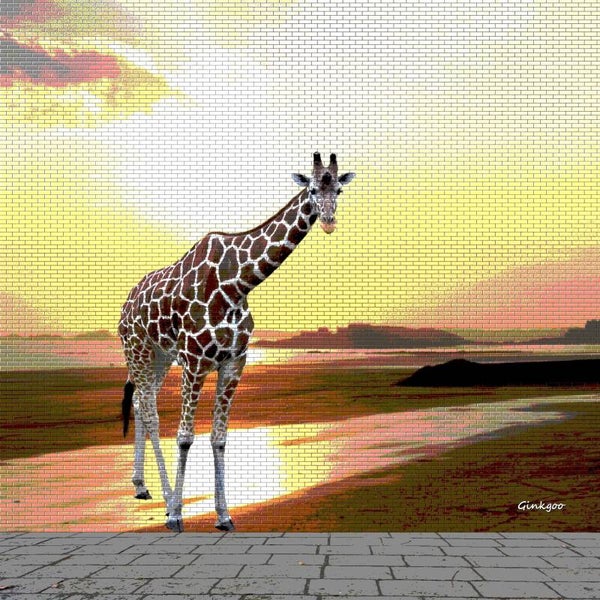Street Art Girafe