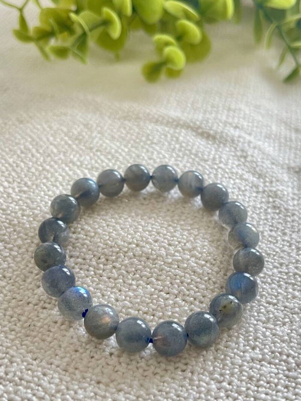 Pulsera de labradorita de 10 mm