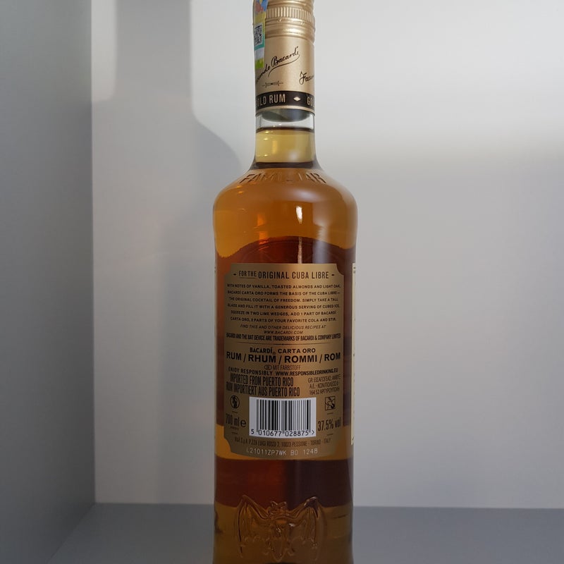 Malta. Carta Oro. 700ml. Production year 2021