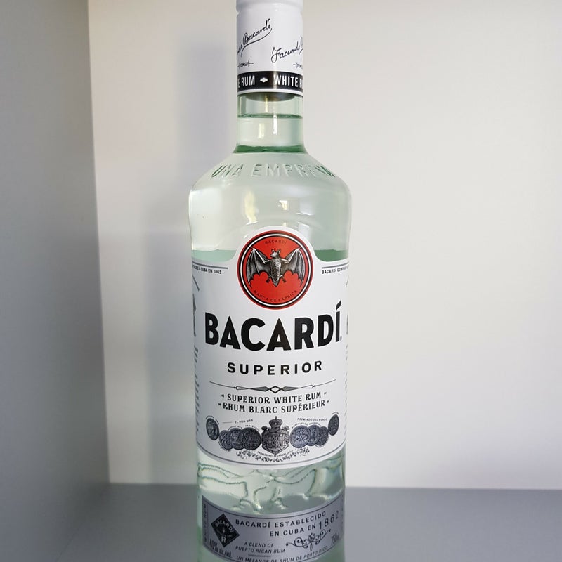 Canada Bacardi Superior. 750ml. Production year 2019.