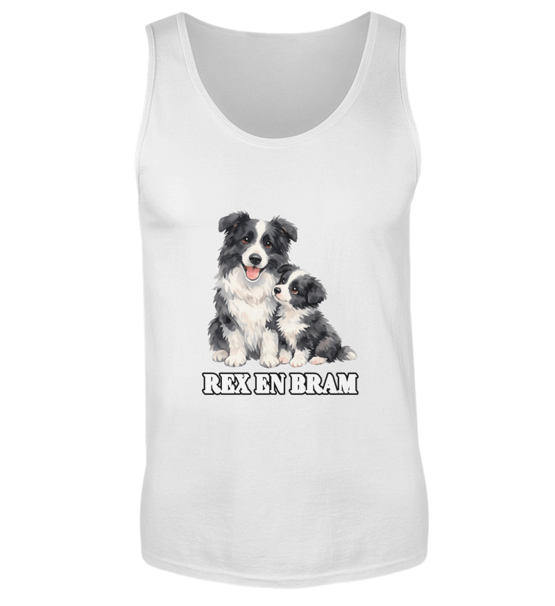 Heren Tanktop Rex en Bram