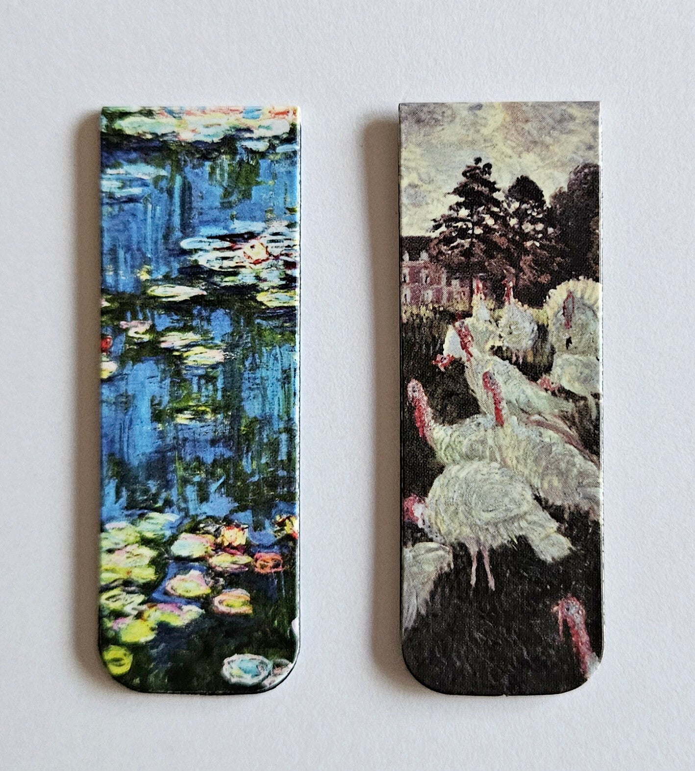 Boekenleggers Monet - Waterlelies en Kalkoenen