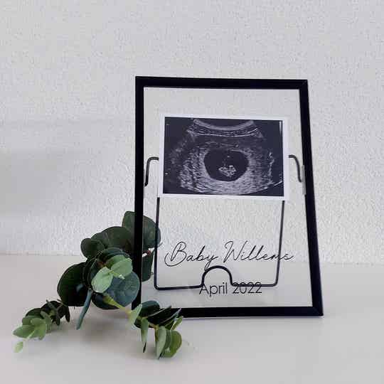 Lijstje echo + baby achternaam