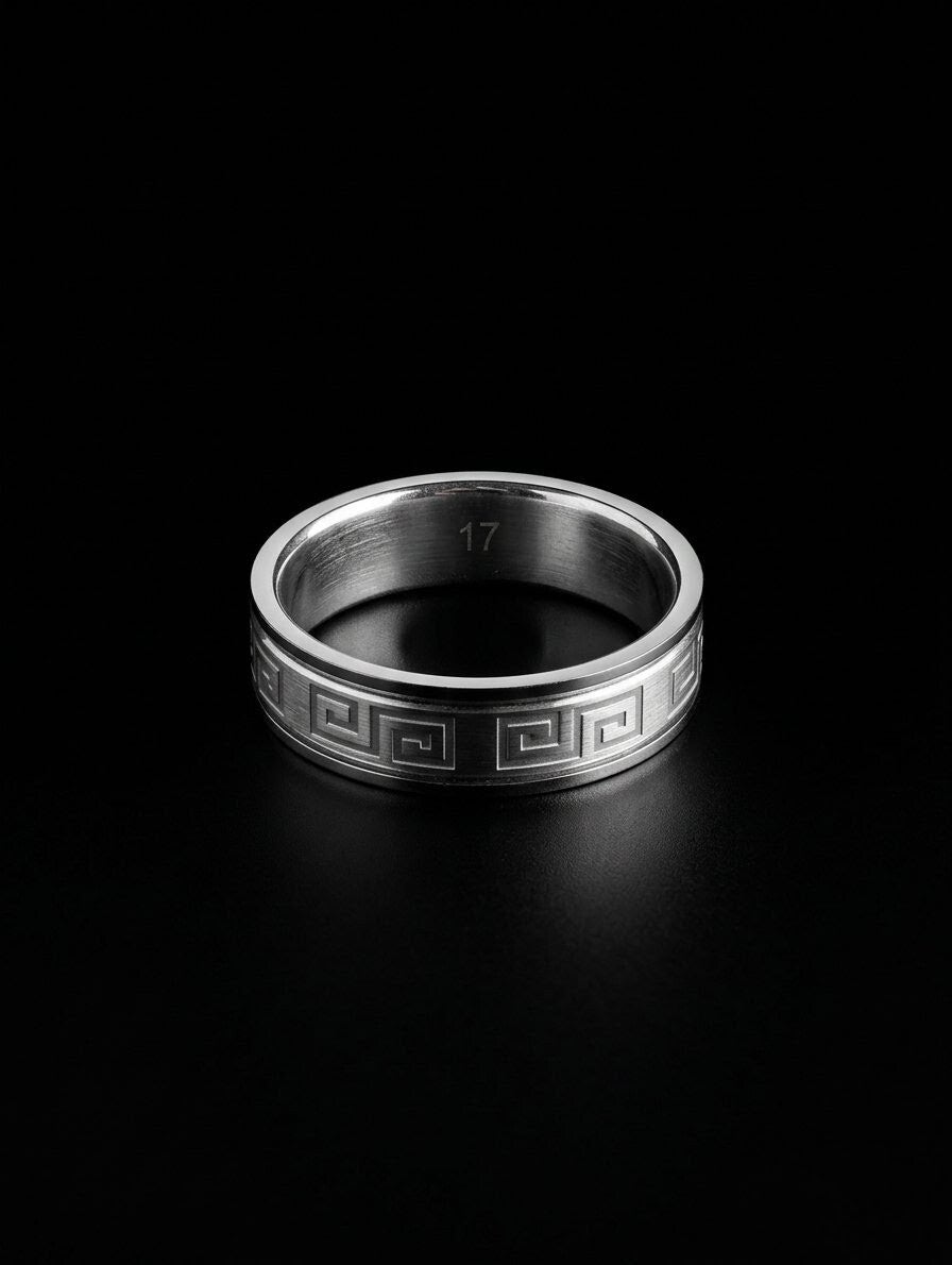 Stalen ring Grieks