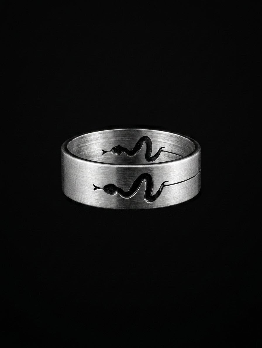 Stalen ring slang
